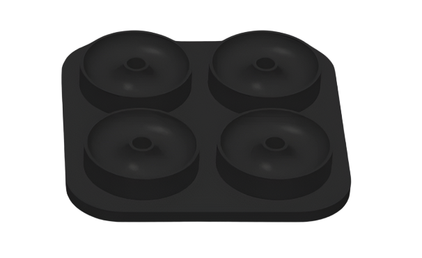 4 Cavity Donut Mold (1.25" or 2")