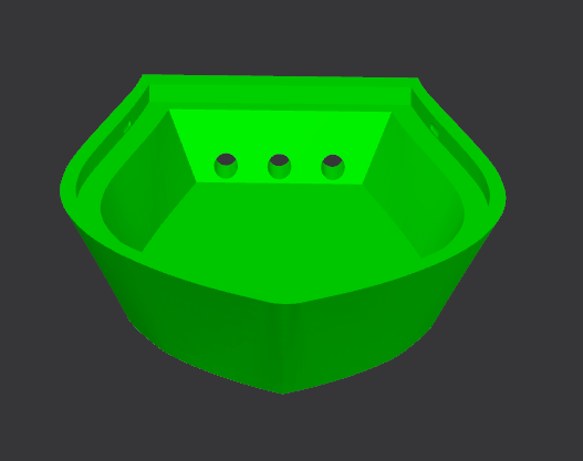 3 Eye Monster Boat (STL)