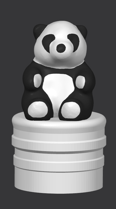 1.5" Panda Tube Topper