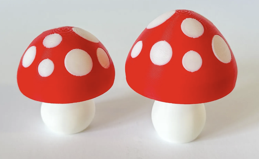Colorful "Squishy" Mushroom