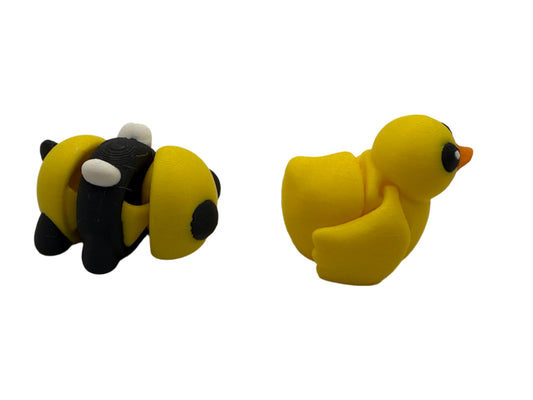 Articulated Animals (Cupcake Toppers)