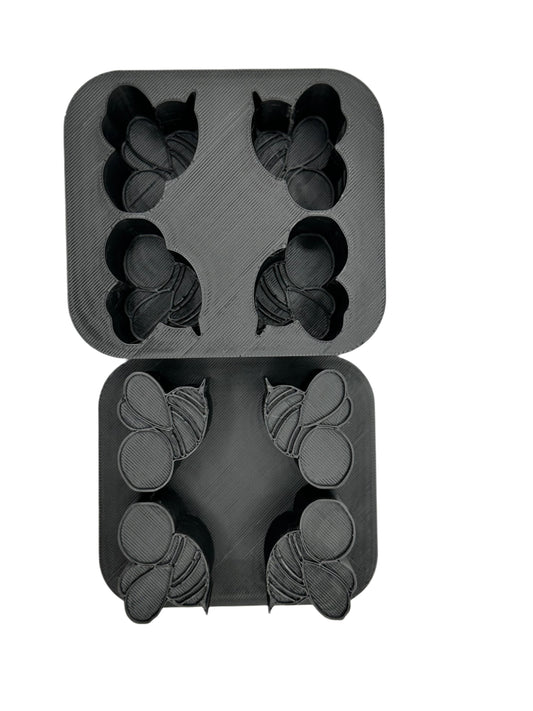 1" Mini Honey Bee Bath Bomb Mold