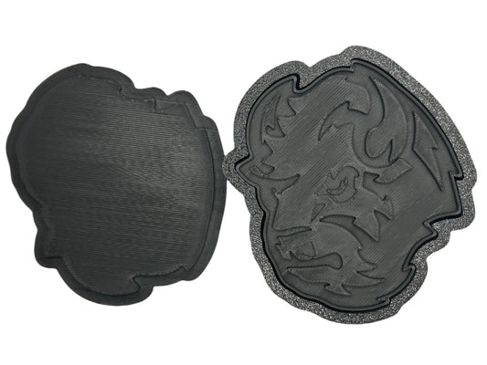 Bison Head Bath Bomb Mold (STL Only)