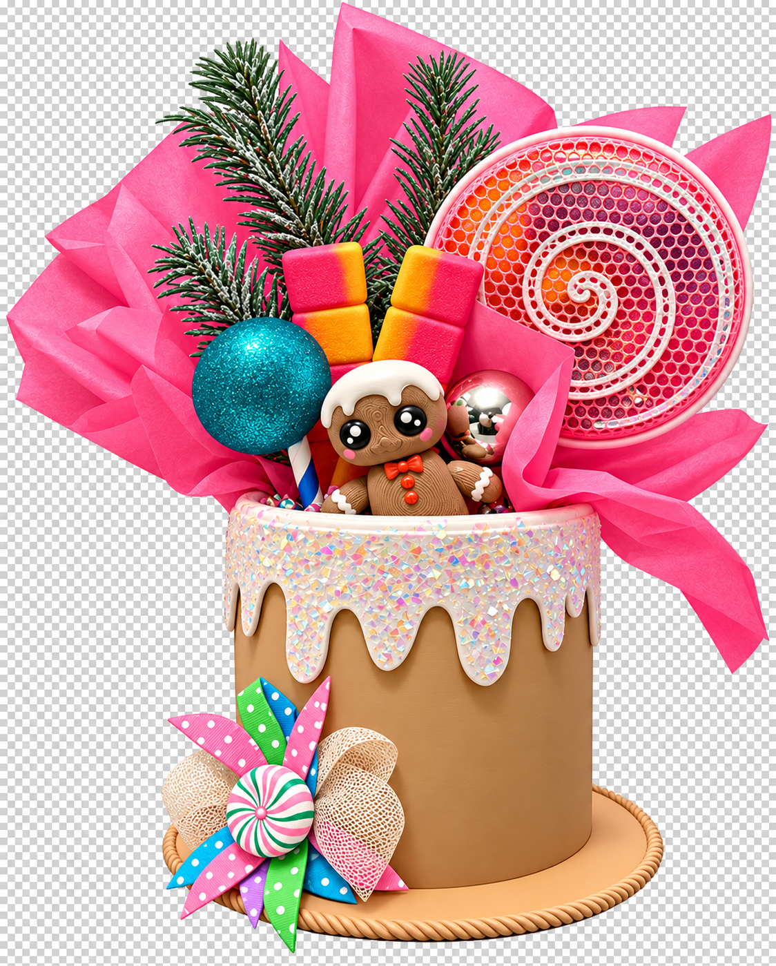 Christmas Bowl Bouquet