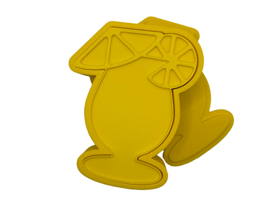 Cocktail Bath Bomb Mold (STL)