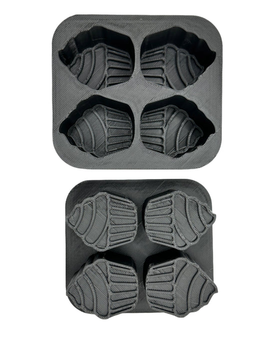 1" Cupcake Mini Bath Bomb Mold