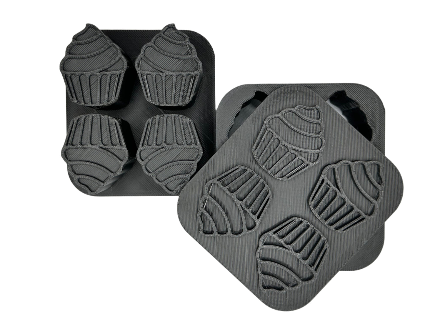 1" Cupcake Mini Bath Bomb Mold (STL Only)