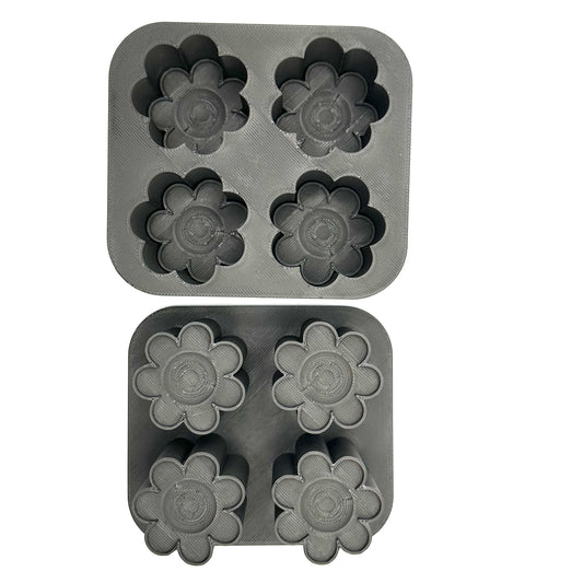 1" Mini Daisy Bath Bomb Mold