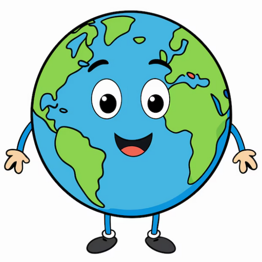 1" Earth Mini Bath Bomb Mold