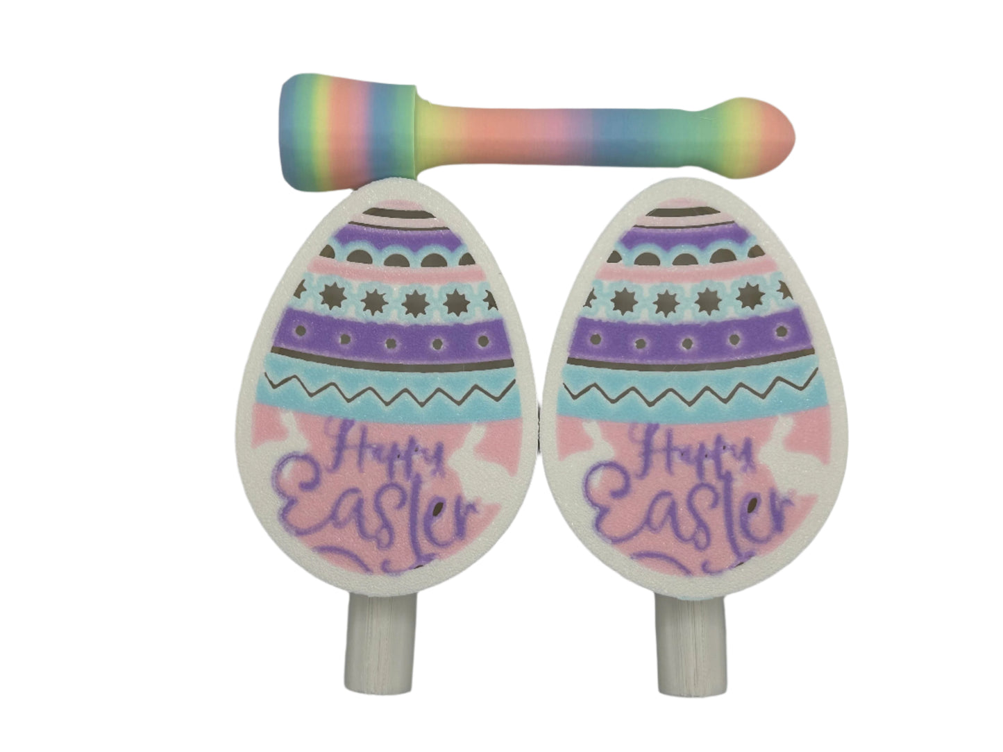 Happy Easter Mini Bath Bomb Wand (STL)