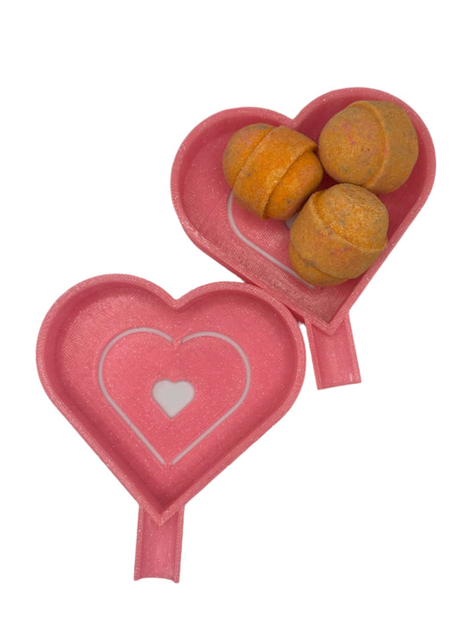 Heart Mini Bath Bomb Wand