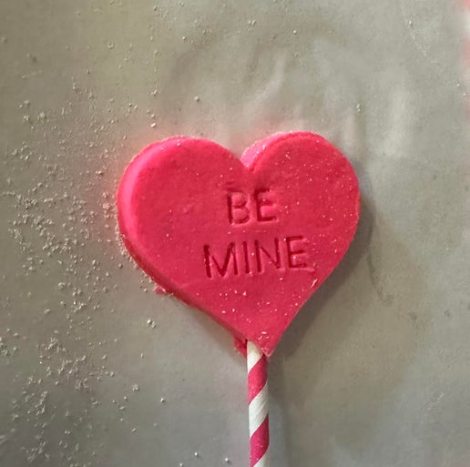 3 Pack Candy Heart Bubble Bath Mold