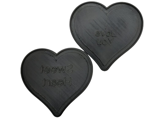 3 Pack Candy Heart Bubble Bath Mold (STL Only)