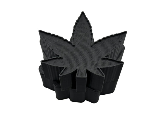 Hemp Leaf Bath Bomb Mold (STL)