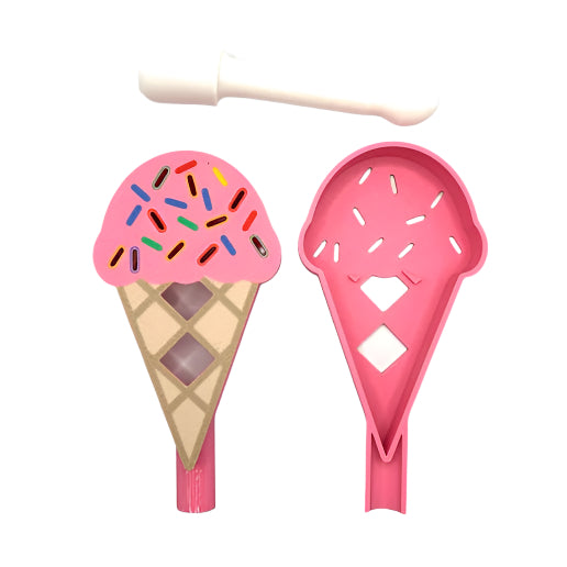 Ice Cream Cone Mini Bath Bomb Wand