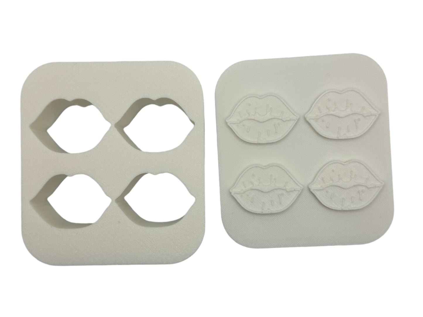 1" Kiss Lips Mini Bath Bomb Mold (STL Only)