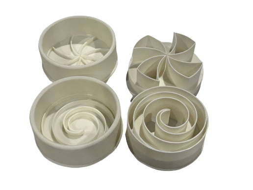 Lollipop Swirl and Pinwheel Bubble Bath Mold