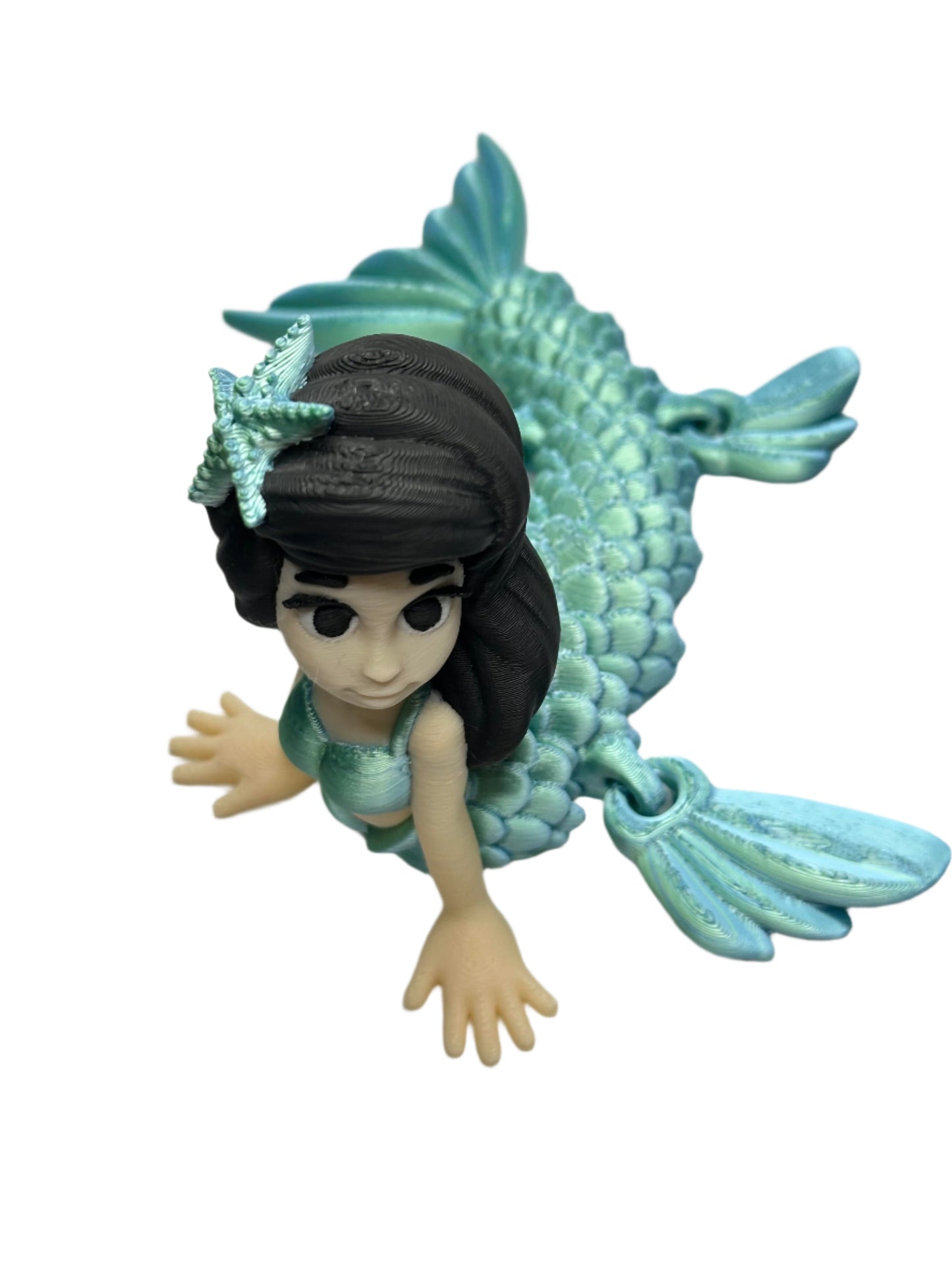Articulated Mermaid Bath Accessory