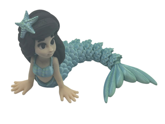 Articulated Mermaid Bath Accessory