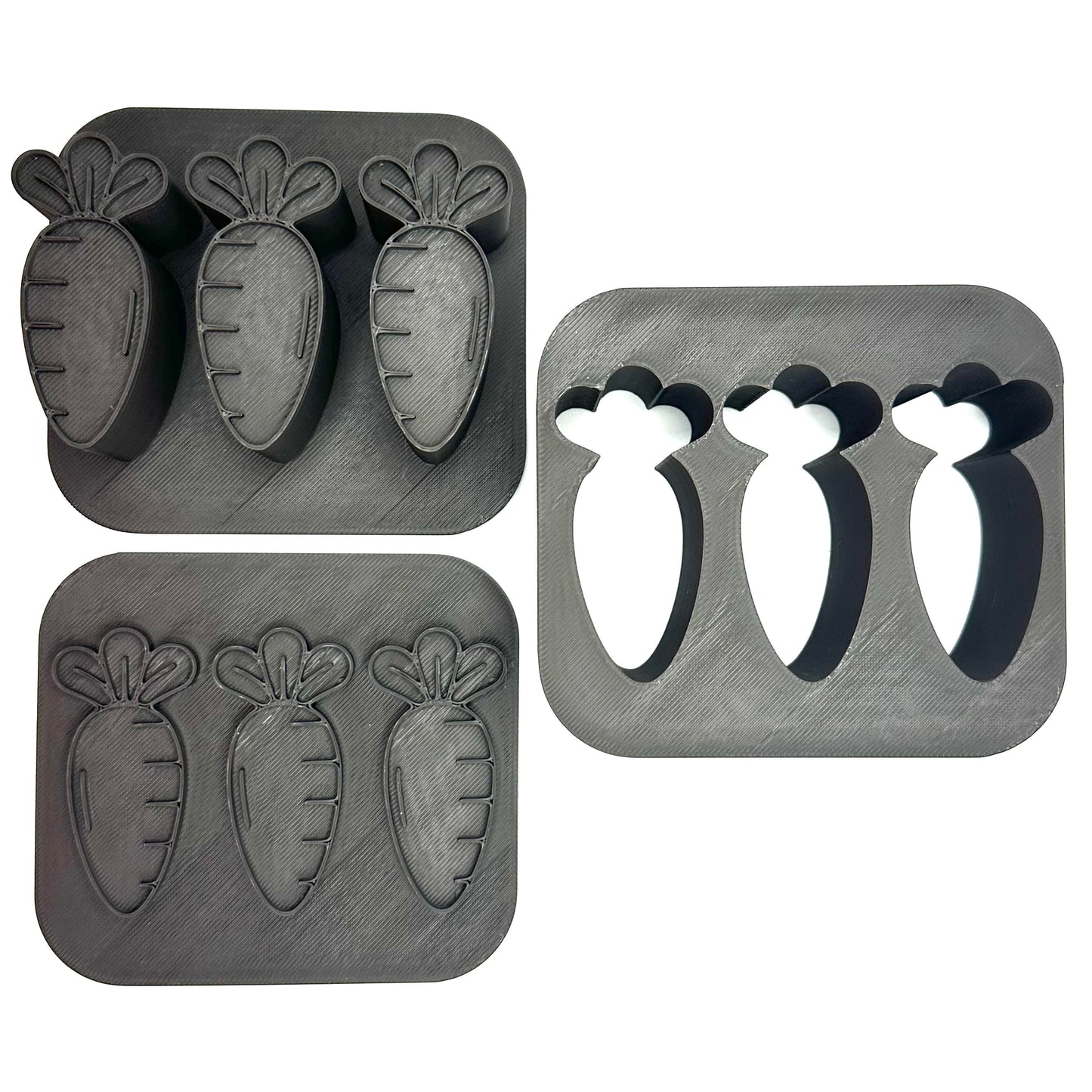 2.5" Mini Carrots Bath Bomb Mold