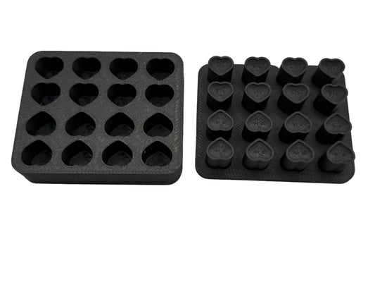 Mini Heart Embed Mold (STL)