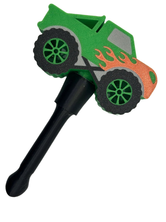 Multi Colored Color Changing Monster Truck Mini Bath Bomb Wand