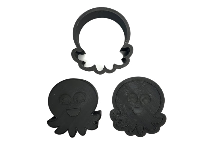 Octopus Bath Bomb Mold (STL Only)