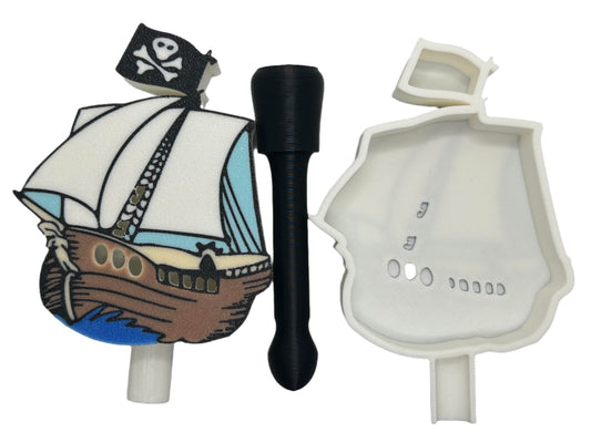 Pirate Ship Mini Bath Bomb Wand