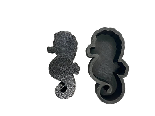 Seahorse Bath Bomb Mold (STL Only)