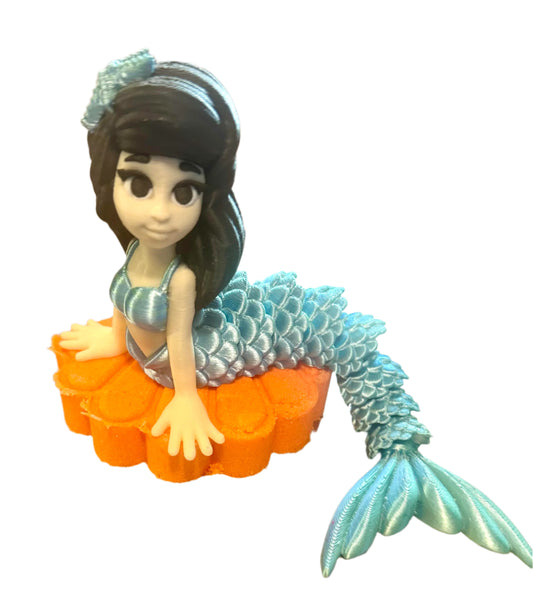 Sea Shell Bath Bomb Mold (STL)