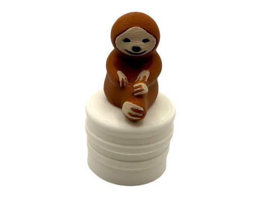 1.75" Sloth Tube Topper