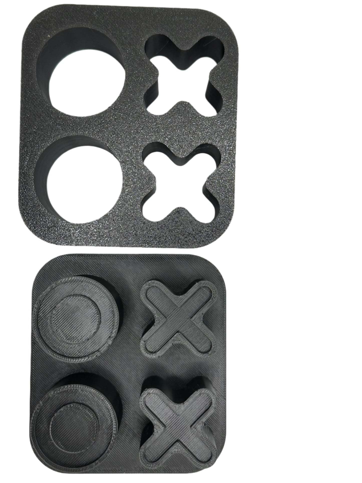Valentine X's and O's 1" Mini Bath Bomb Mold