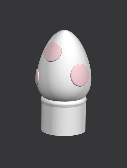 1.75" Easter Egg Tube Topper