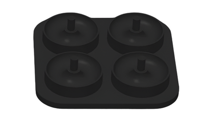 4 Cavity Donut Mold (1.25" or 2")