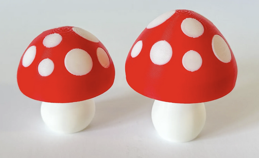 Colorful "Squishy" Mushroom