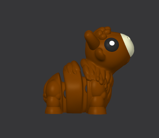 Articulated Animals (Cupcake Toppers)