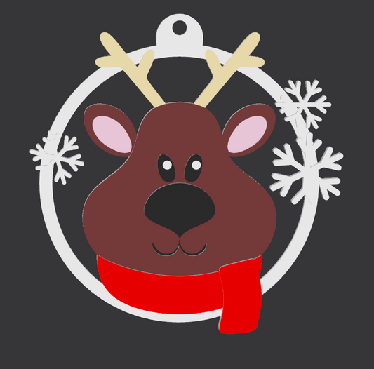 Christmas Ornament Donut Bomb Toppers