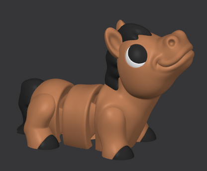 Articulated Animals (Cupcake Toppers)