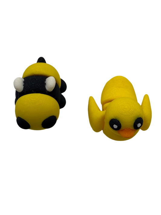 Articulated Animals (Cupcake Toppers)