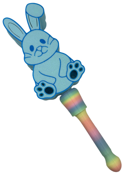 Easter Bunny Mini Bath Bomb Wand (STL)