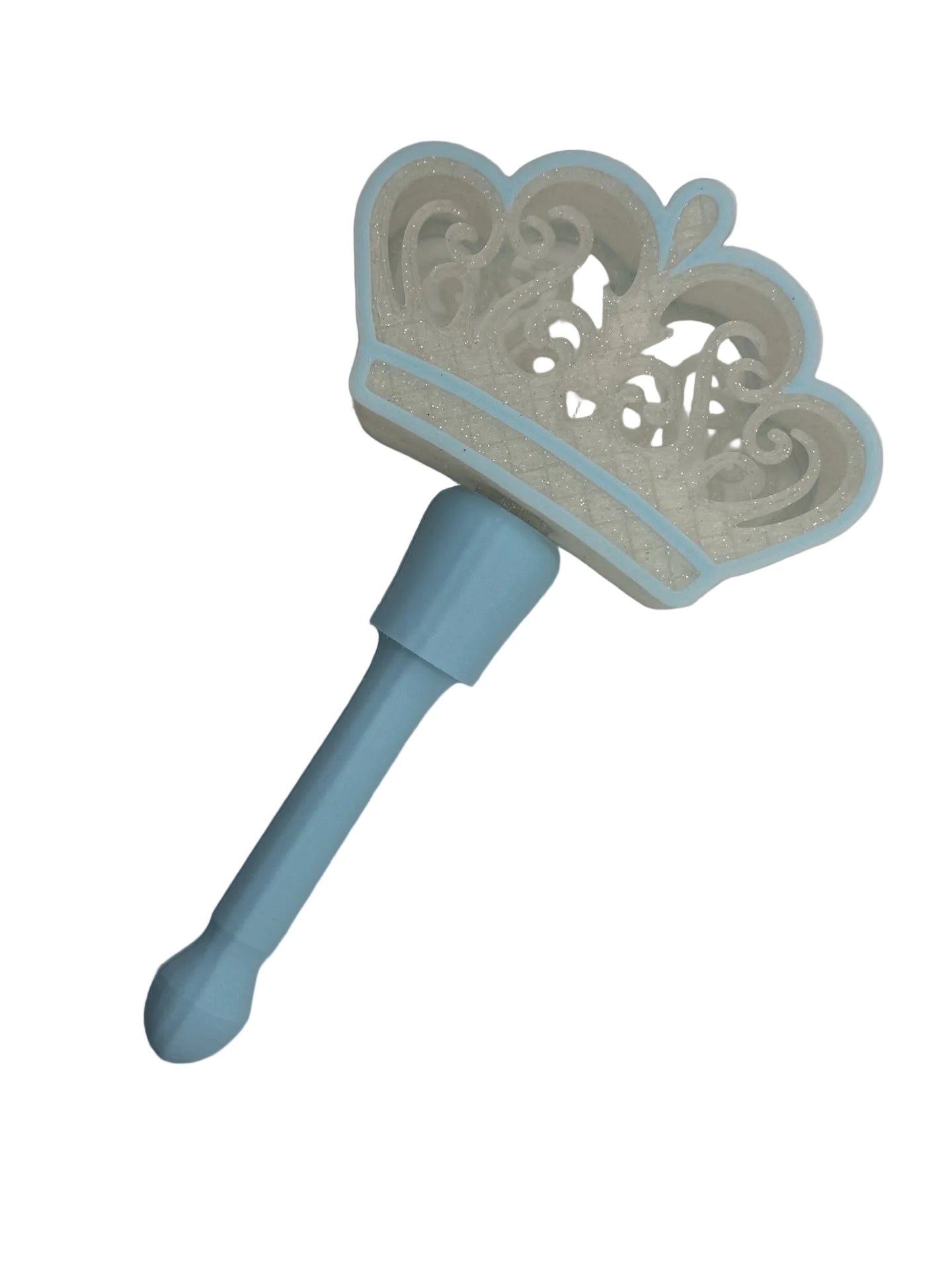 Princess Tiara Mini Bath Bomb Wand (stl)
