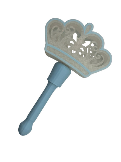 Princess Tiara Mini Bath Bomb Wand (stl)