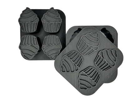 1" Cupcake Mini Bath Bomb Mold