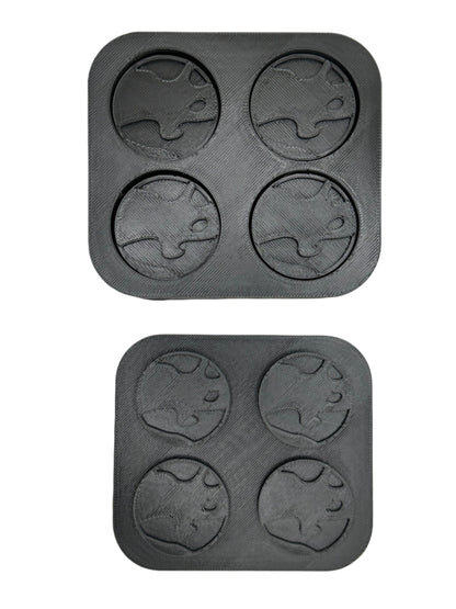1" Earth Mini Bath Bomb Mold