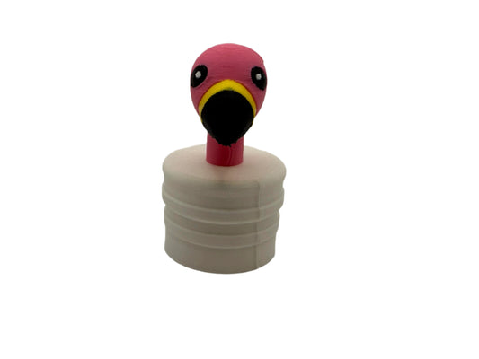 1.5" Flamingo Tube Topper