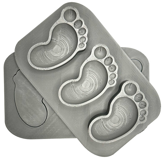 3 Cavity Foot Mold