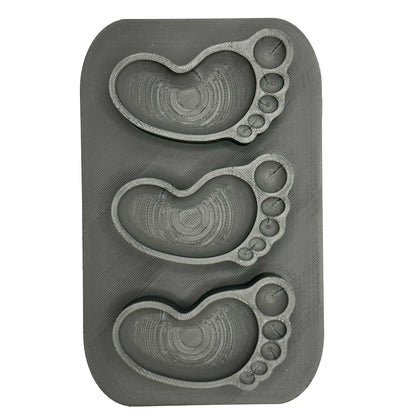 3 Cavity Foot Mold
