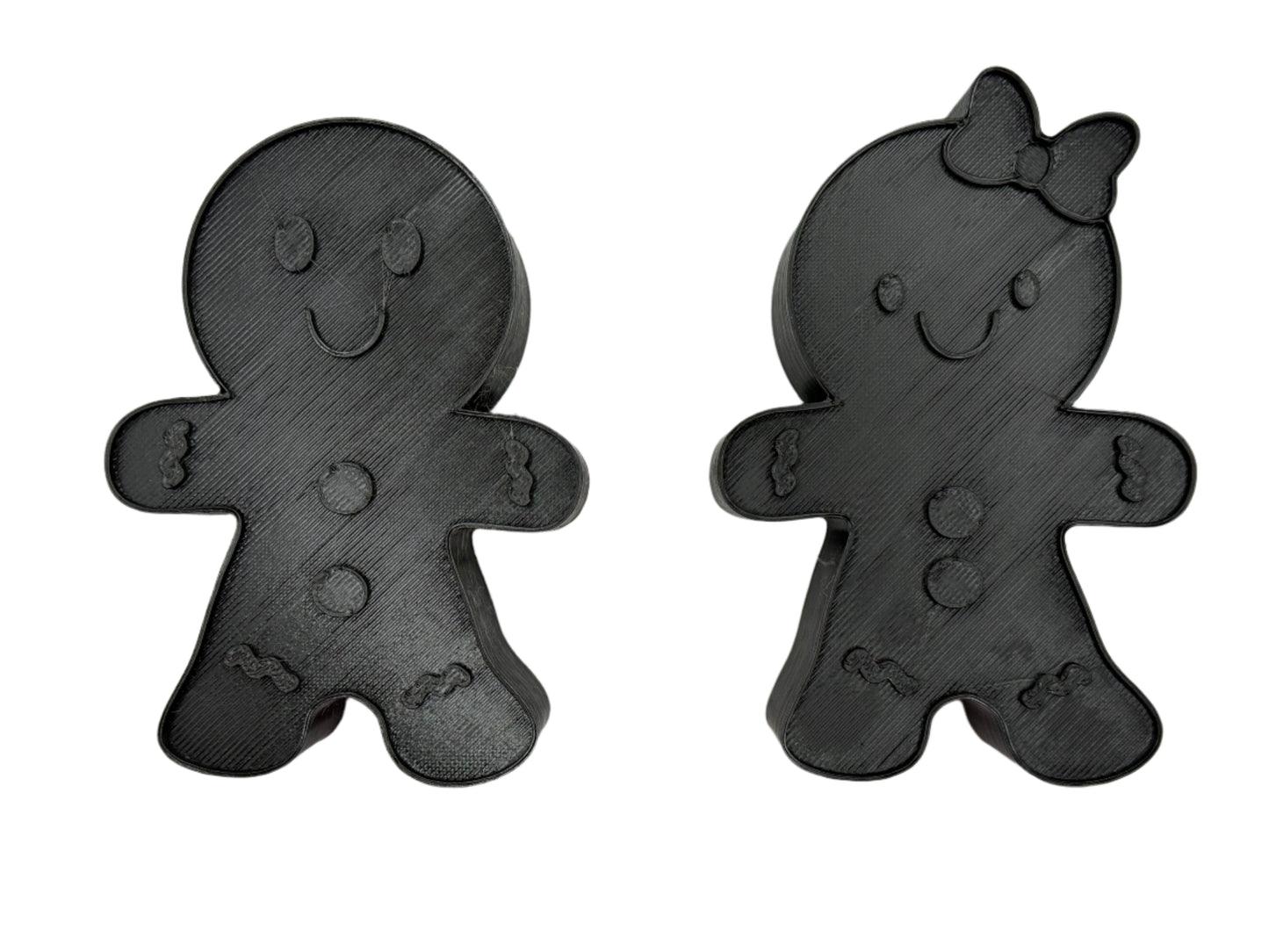 Gingerbread Couple Bath Bomb Molds