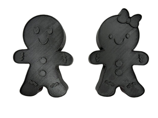 Gingerbread Couple Bath Bomb Molds