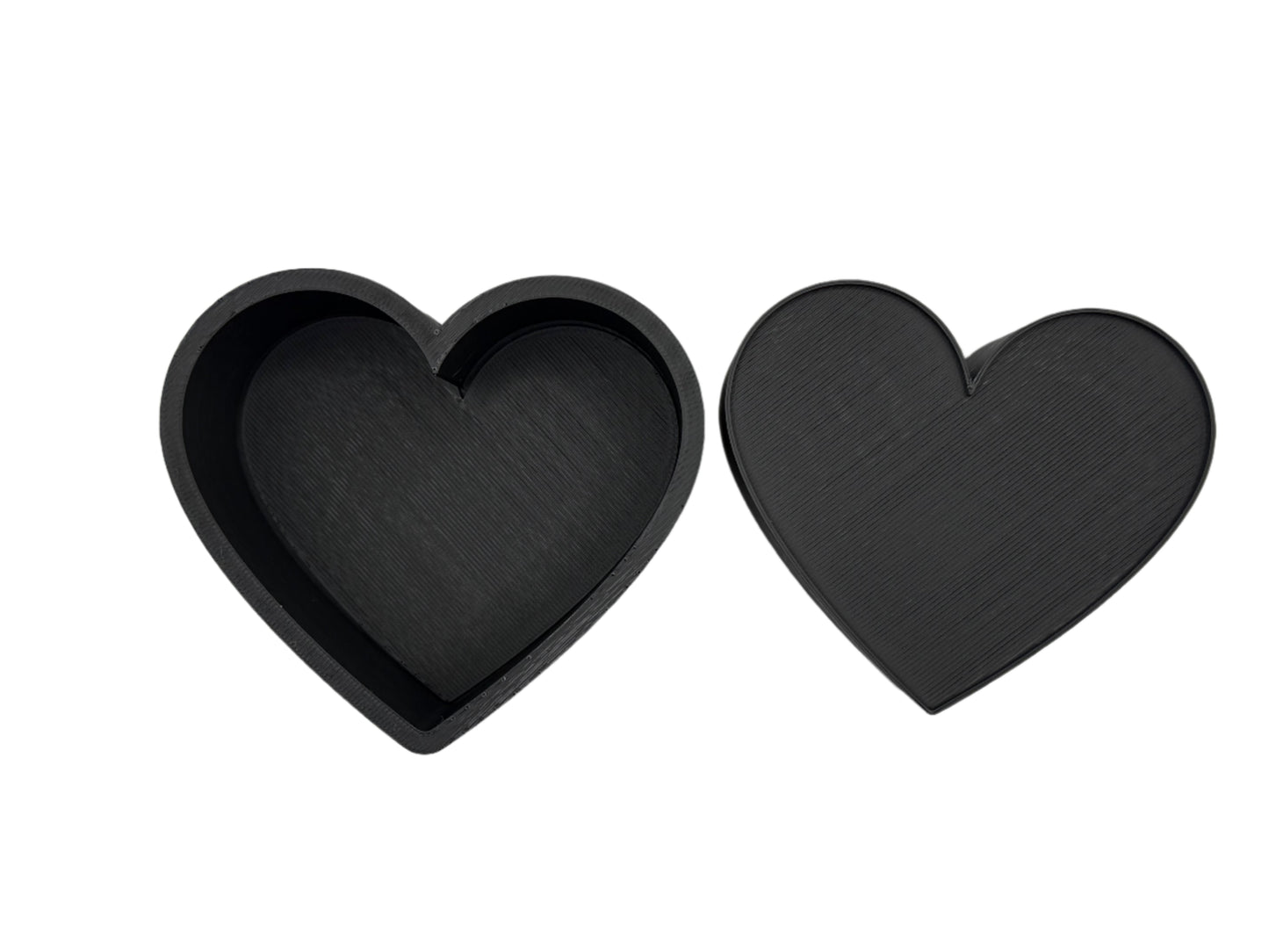 Flat Heart Bath Bomb Mold